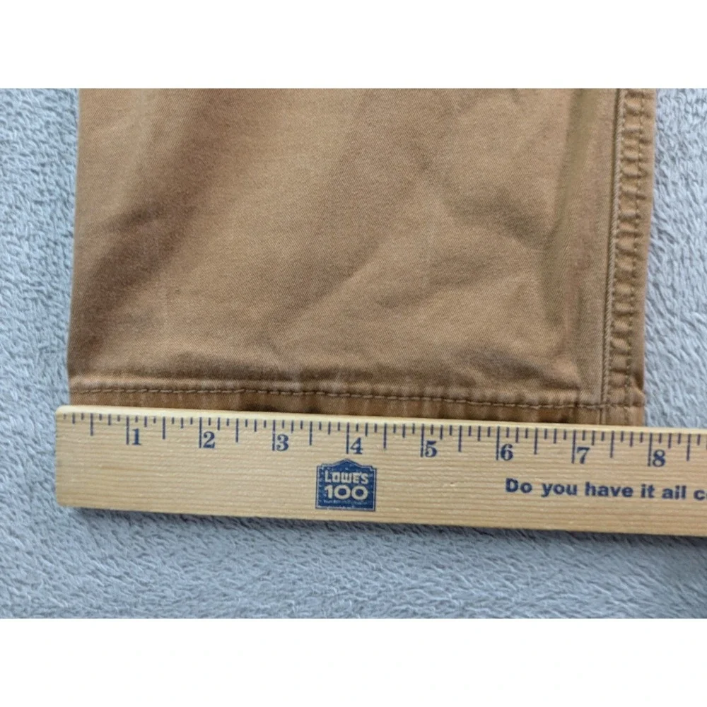 Levis 541 Athletic Taper Pants Mens 38x30 Brown Khaki Stretch 18181-0151